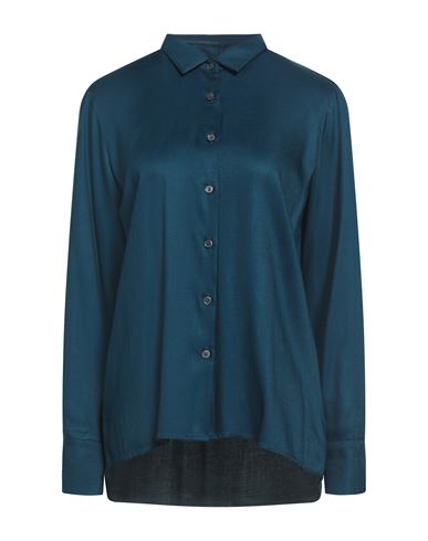 Robert Friedman Woman Shirt Deep Teal Size S Viscose In Green