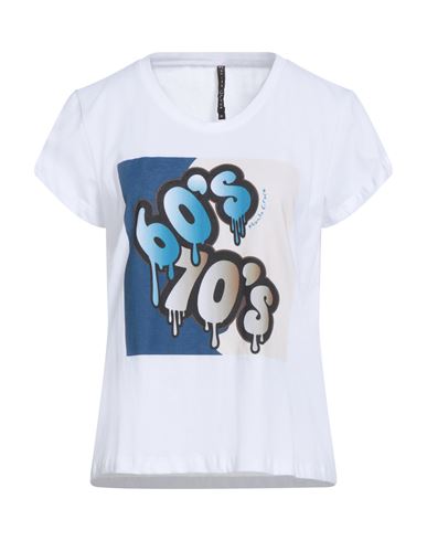 Manila Grace Woman T-shirt White Size L Cotton