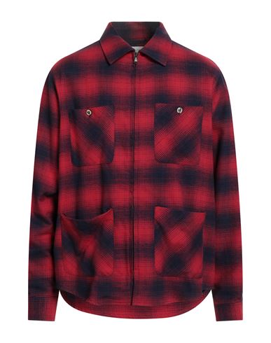 Tintoria Mattei 954 Man Shirt Red Size L Cotton