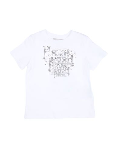 Herno Toddler Boy T-shirt White Size 4 Cotton In White