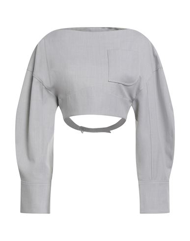 Jacquemus Le Haut Casaco Top In Gray