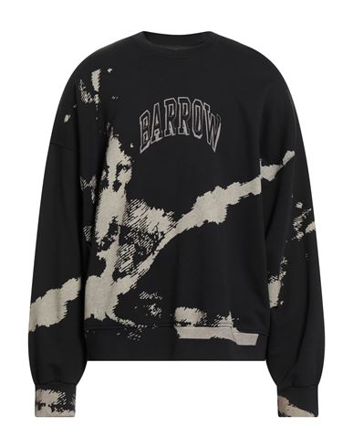 Barrow Man Sweatshirt Black Size Xl Cotton In Black