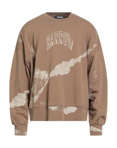 Barrow Man Sweatshirt Khaki Size M Cotton In Multi
