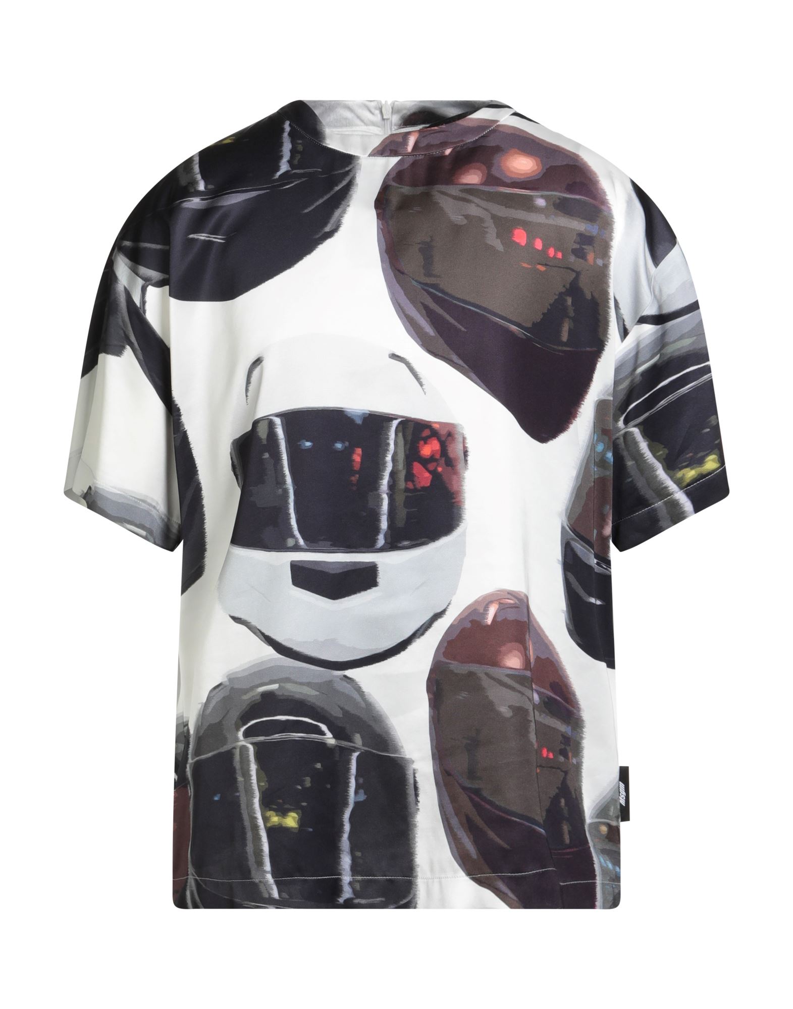 �ԥ����볫�����MSGM ��� T ����� �ۥ磻�� 46 �졼��� 100% TIAGO ALEXANDRE X MSGM