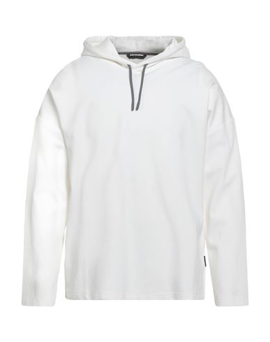 Hevo Hevò Man Sweatshirt White Size M Viscose, Polyamide, Elastane In White