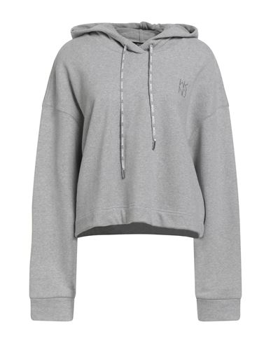 Weekend Max Mara Woman Sweatshirt Grey Size Xl Cotton In Gray