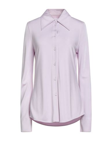 Jil Sander Woman Shirt Lilac Size 6 Viscose In Purple