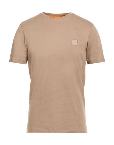 Hugo Boss Boss Man T-shirt Grey Size Xxl Cotton In Brown