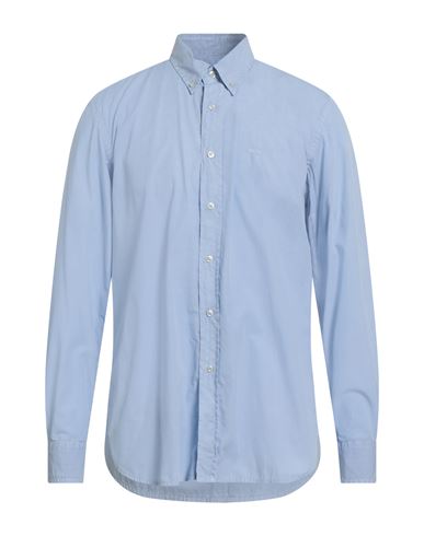 Barbour Embroidered Button-down Shirt In Blue
