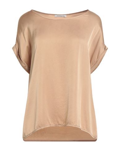 Le Streghe Woman Top Camel Size Onesize Viscose