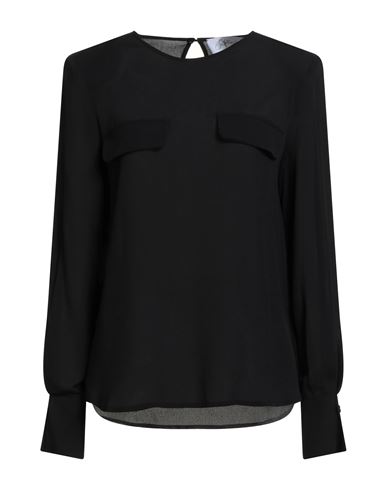 Soallure Woman Top Black Size 6 Viscose In Black