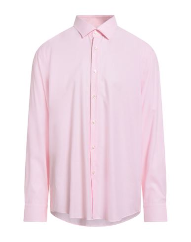 Hugo Boss Shirt Boss Men Color Pink In Pink