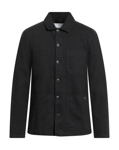 Société Anonyme Man Shirt Black Size M Cotton In Black