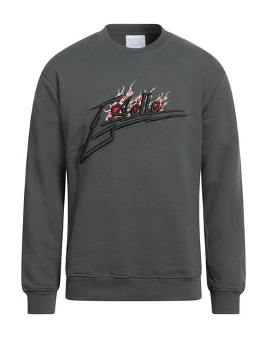 Gaelle Paris Gaëlle Paris Man Sweatshirt Grey Size M Cotton In Gray