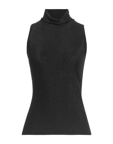 Seventy Venezia Woman Top Black Size Xl Polyamide, Polyester, Elastane In Black