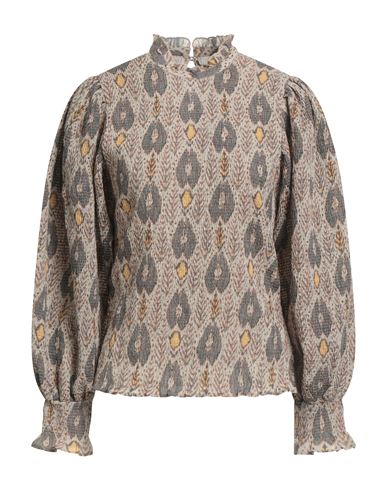 Antik Batik Woman Top Sand Size 8 Polyester In Brown