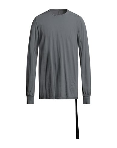 Rick Owens Drkshdw Drkshdw By Rick Owens Man T-shirt Grey Size Xl Cotton In Gray