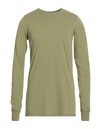 Rick Owens Drkshdw Drkshdw By Rick Owens Man T-shirt Military Green Size S Cotton In Green