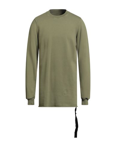 Rick Owens Drkshdw Drkshdw By Rick Owens Man Sweatshirt Sage Green Size S Cotton In Green
