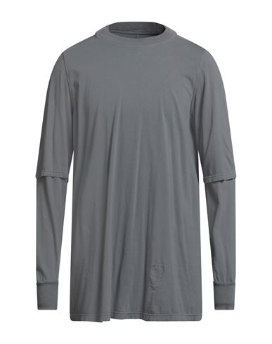 Rick Owens Drkshdw Drkshdw By Rick Owens Man T-shirt Grey Size S Cotton In Gray