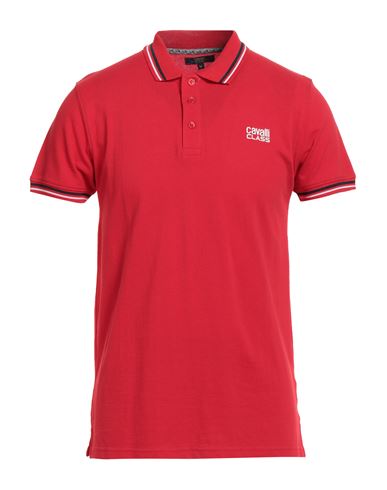Cavalli Class Man Polo Shirt Red Size Xxl Cotton In Red