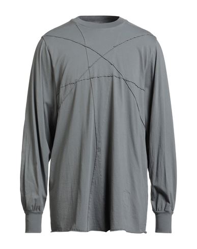 Rick Owens Drkshdw Drkshdw By Rick Owens Man T-shirt Grey Size M Cotton In Gray