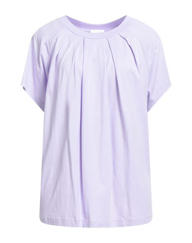 Escada Sport Woman T-shirt Lilac Size Xl Cotton In Purple