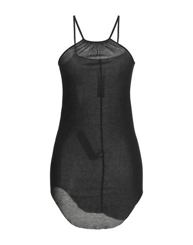 Rick Owens Scorpio Ribbed-knitted Sleeveless Tank Top In Black