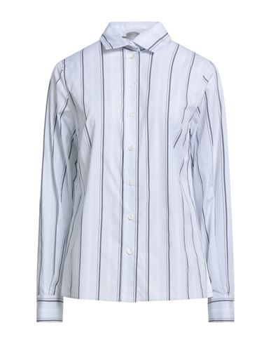 Eleventy Woman Shirt Sky Blue Size 2 Cotton, Elastane In Blue