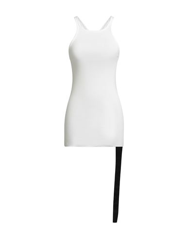 Rick Owens Drkshdw Drkshdw By Rick Owens Woman Tank Top White Size M Cotton In White
