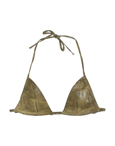 Rick Owens Drkshdw Drkshdw By Rick Owens Woman Top Sage Green Size S Cotton, Polyester, Elastane In Green