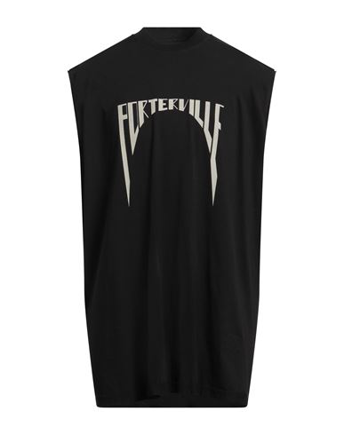 Rick Owens Drkshdw Drkshdw By Rick Owens Man T-shirt Black Size S Cotton In Black