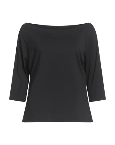 Seventy Venezia Woman Top Black Size L Polyamide, Elastane In Black