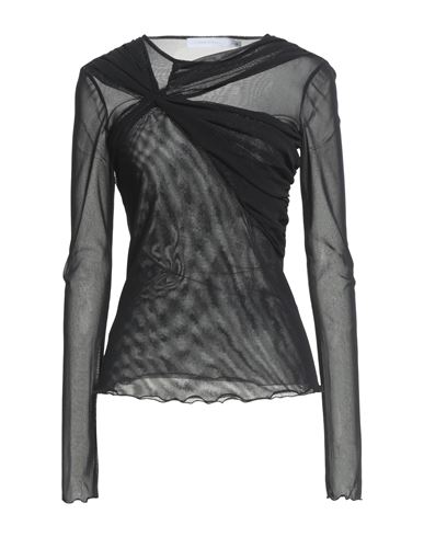 Simona Corsellini Woman Top Black Size L Polyamide
