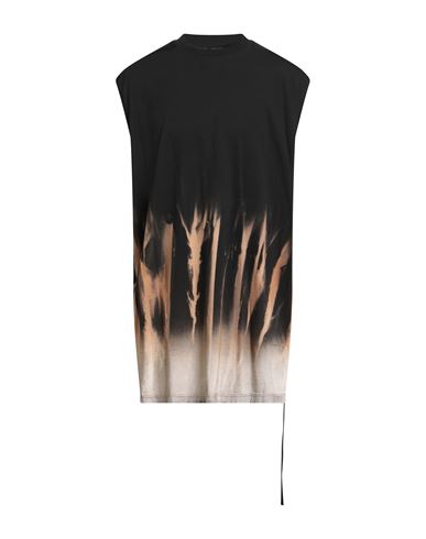 Rick Owens Drkshdw Drkshdw By Rick Owens Man T-shirt Black Size Xl Cotton In Black