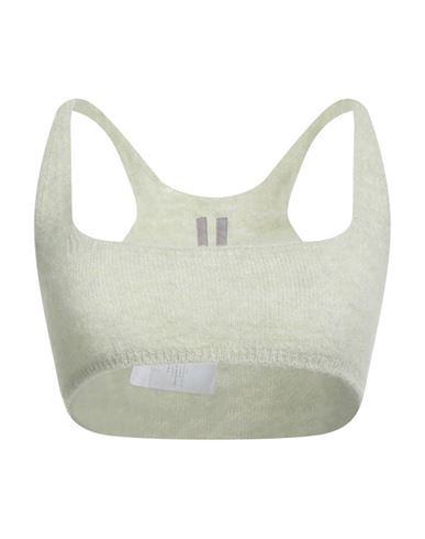 Rick Owens Woman Top Light Green Size S Alpaca Wool, Polyamide, Wool, Elastane In Green