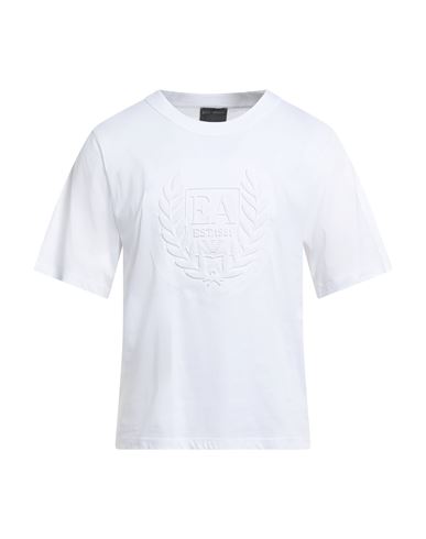 Emporio Armani Icon Man T-shirt White Size S Cotton