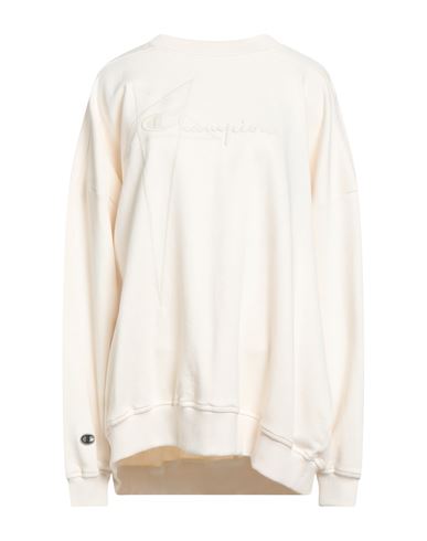 Rick Owens X Champion Woman Sweatshirt White Size L Cotton