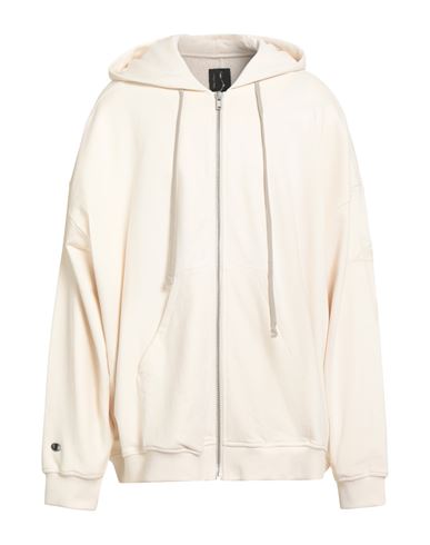 Rick Owens X Champion Man Sweatshirt White Size L Cotton, Elastane In White