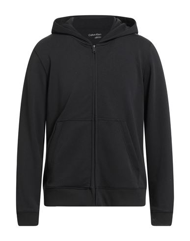 Calvin Klein Man Sweatshirt Black Size L Recycled Polyester
