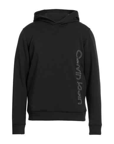 Calvin Klein Sport Man Sweatshirt Black Size L Recycled Polyester
