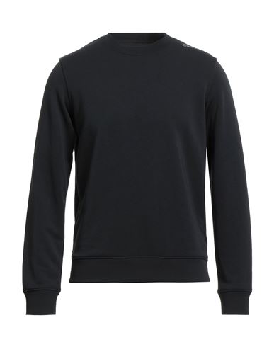 Calvin Klein Man Sweatshirt Black Size S Polyester, Elastane