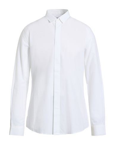 Bikkembergs Man Shirt White Size M Cotton In White