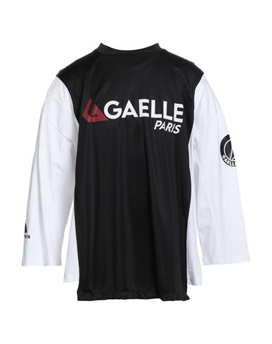 Gaelle Paris Gaëlle Paris Man T-shirt Black Size 1 Polyester, Cotton, Elastane