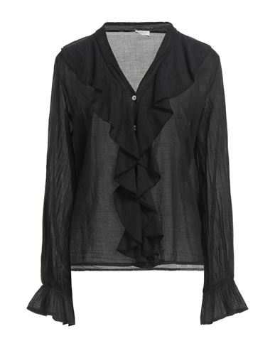Rebel Queen By Liu •jo Woman Shirt Black Size L Cotton