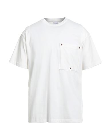 Why Not Brand Man T-shirt White Size L Cotton In White