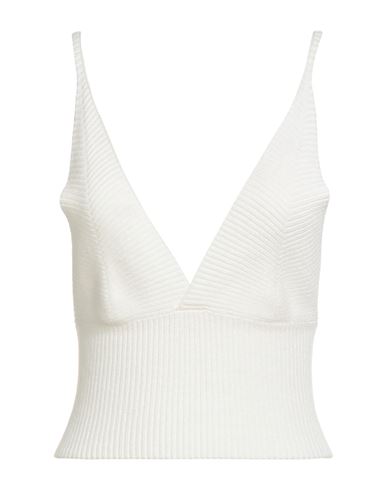 Jjxx By Jack & Jones Woman Top Ivory Size L Viscose, Polyester In White