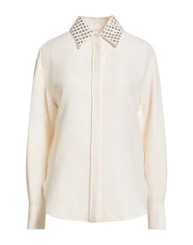 Golden Goose Jewel Collar Shirt In White