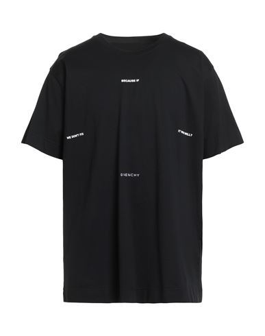 Givenchy Man T-shirt Black Size Xl Cotton