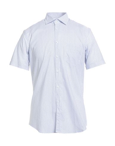 Queensway Man Shirt White Size 17 ½ Cotton In White
